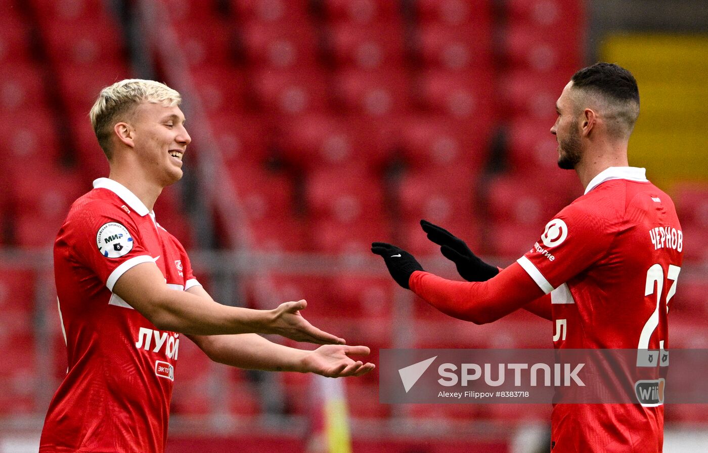 Russia Soccer Premier-League Spartak - Ural