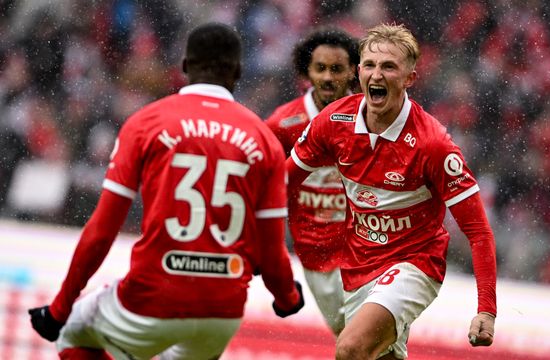 Russia Soccer Premier-League Spartak - Ural