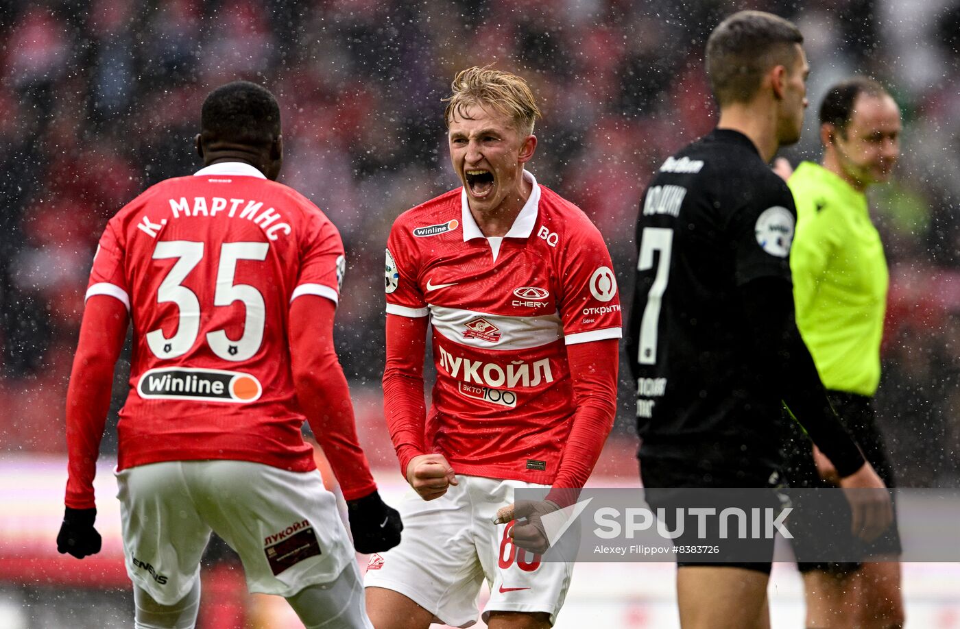 Russia Soccer Premier-League Spartak - Ural