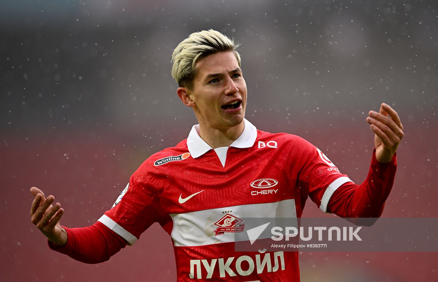 Russia Soccer Premier-League Spartak - Ural