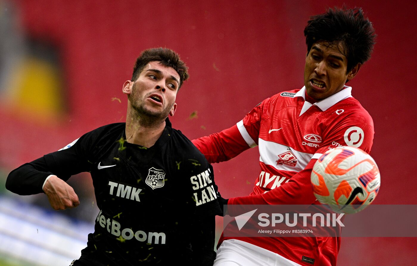 Russia Soccer Premier-League Spartak - Ural