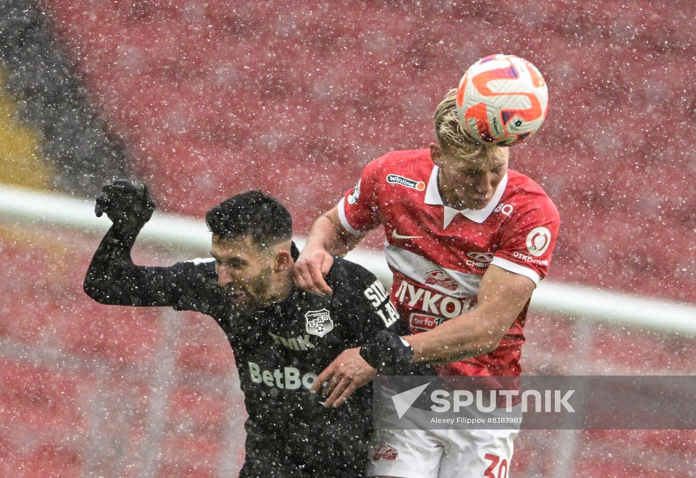 Russia Soccer Premier-League Spartak - Ural