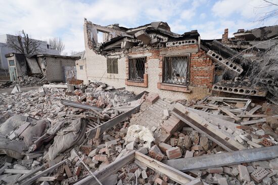 Russia Ukraine Military Operation Shelling