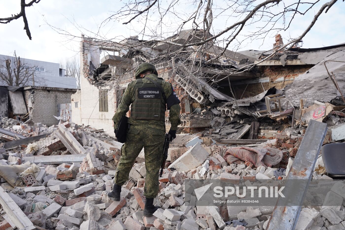 Russia Ukraine Military Operation Shelling