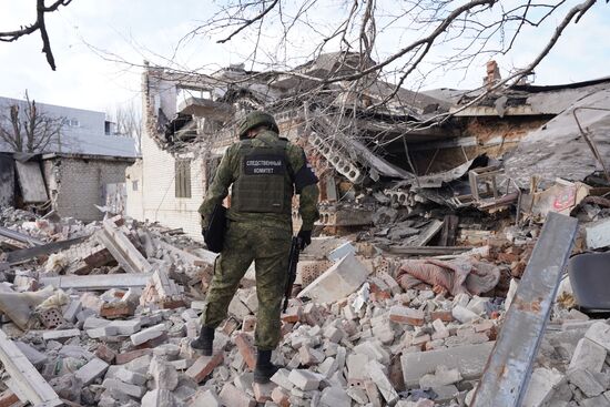 Russia Ukraine Military Operation Shelling