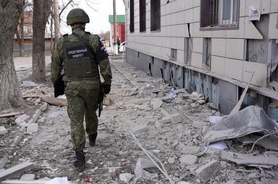 Russia Ukraine Military Operation Shelling