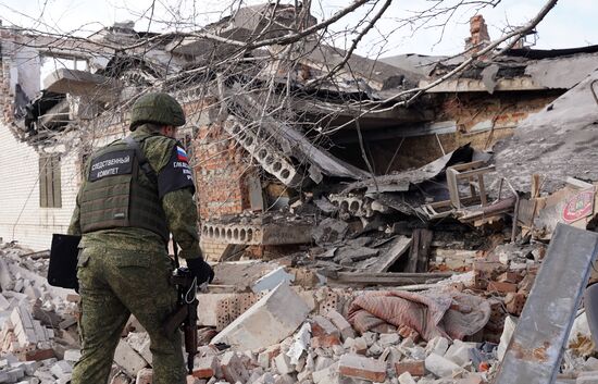 Russia Ukraine Military Operation Shelling