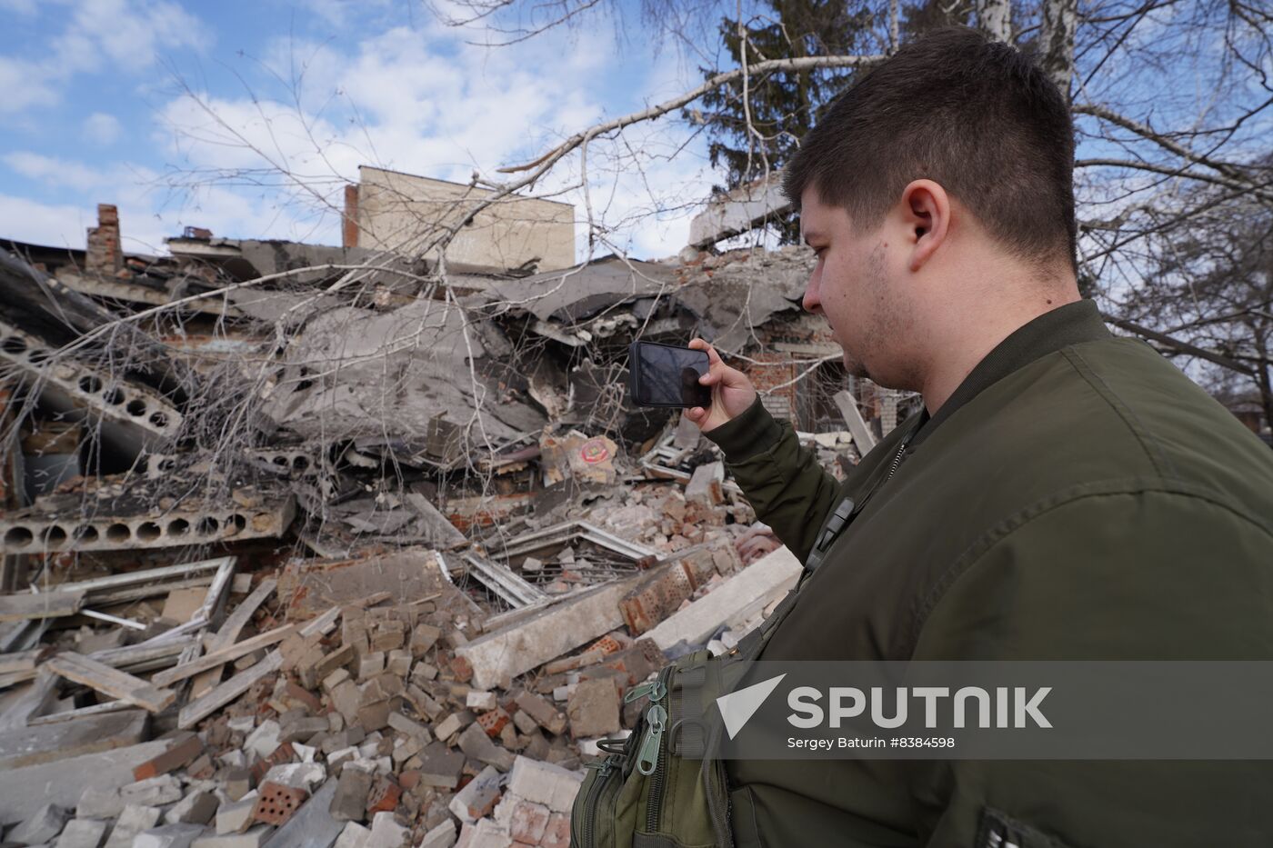 Russia Ukraine Military Operation Shelling