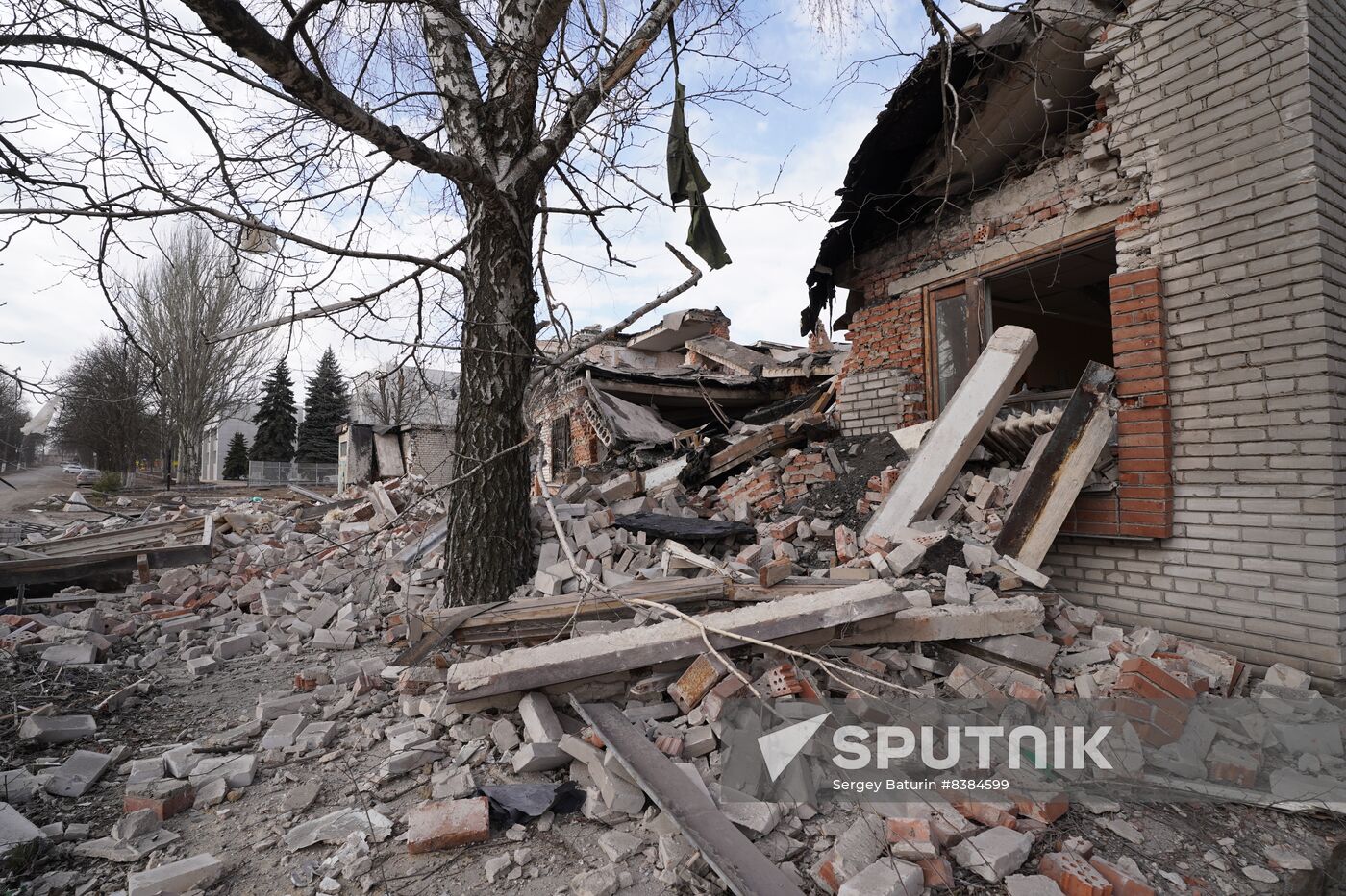 Russia Ukraine Military Operation Shelling