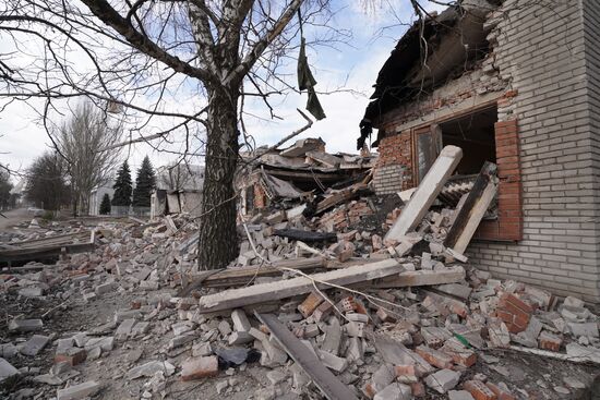 Russia Ukraine Military Operation Shelling