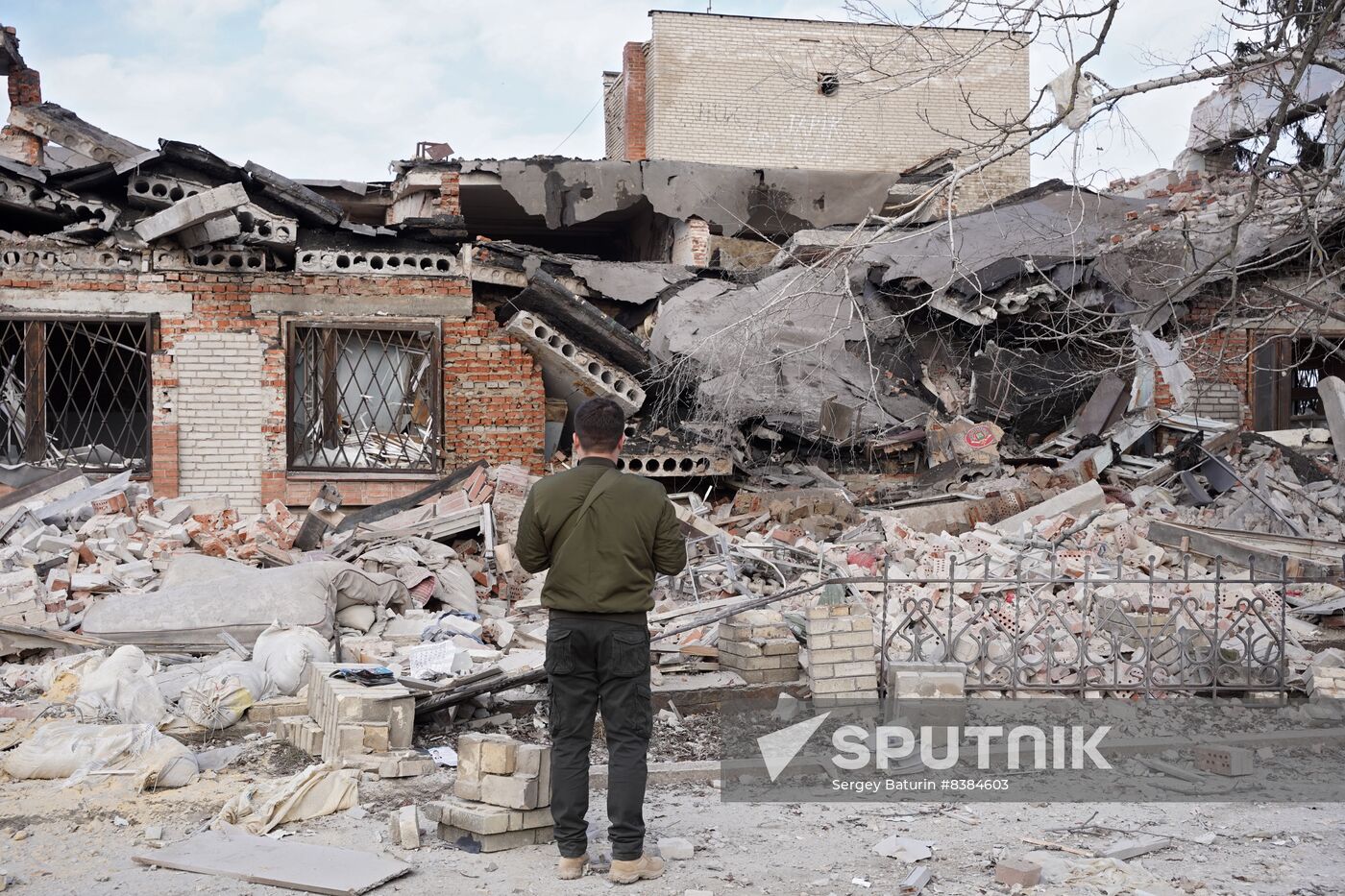 Russia Ukraine Military Operation Shelling