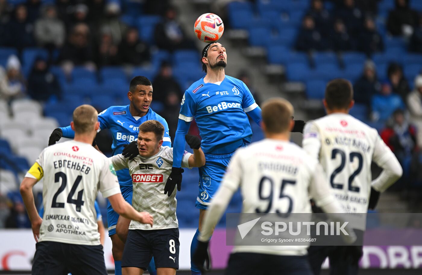 Russia Soccer Premier-League Dynamo - Krylya Sovetov