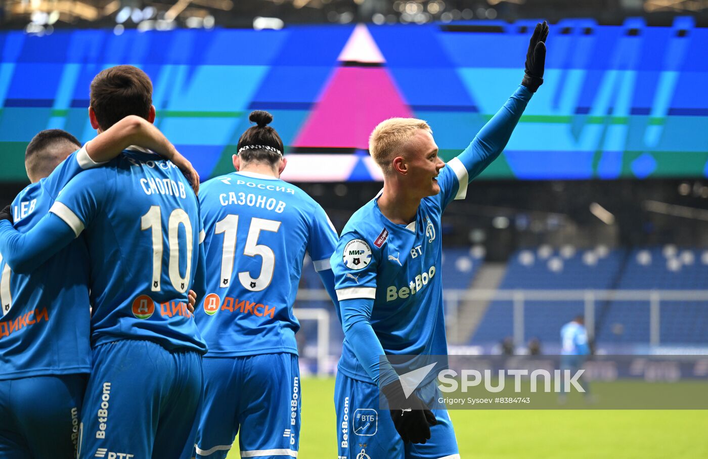 Russia Soccer Premier-League Dynamo - Krylya Sovetov