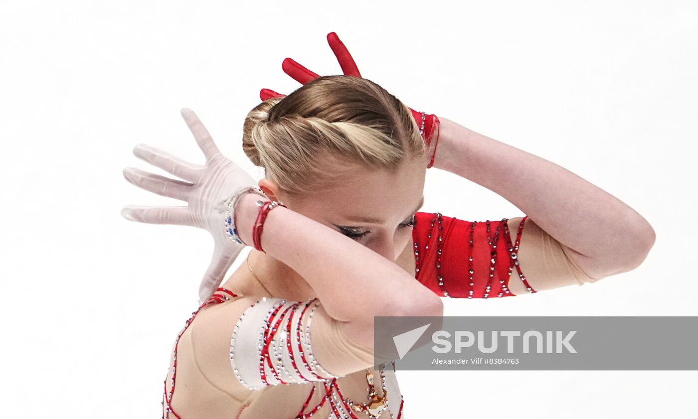 Russia Figure Skating Grand Prix Final Women