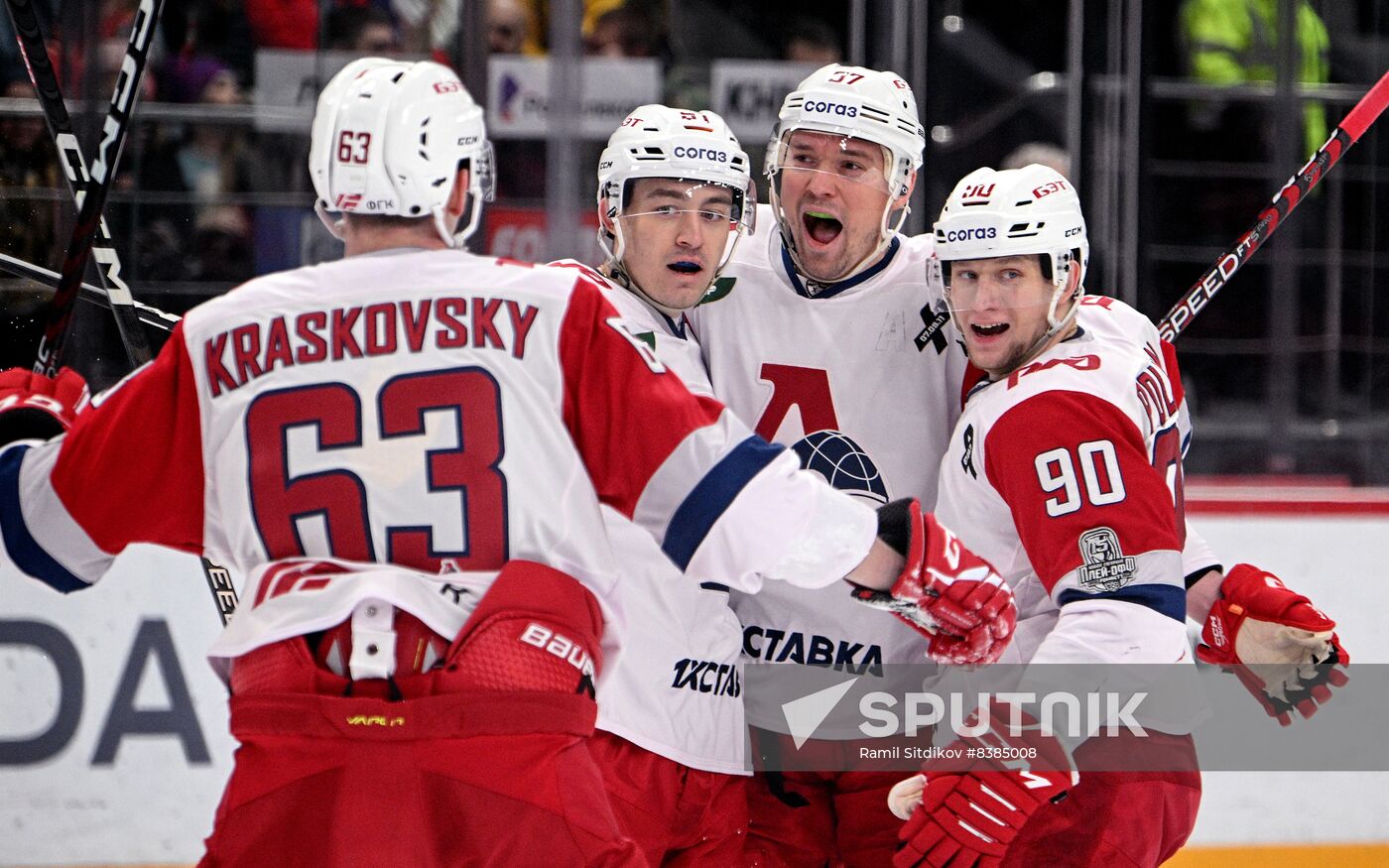 Russia Ice Hockey Kontinental League Vityaz - Lokomotiv