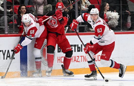 Russia Ice Hockey Kontinental League Vityaz - Lokomotiv