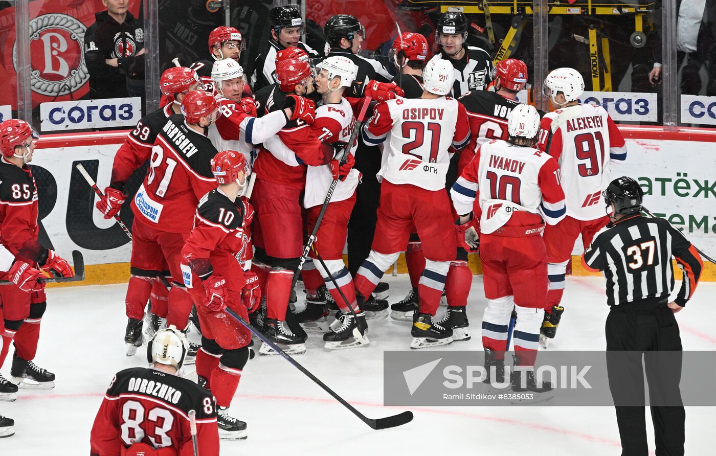 Russia Ice Hockey Kontinental League Vityaz - Lokomotiv