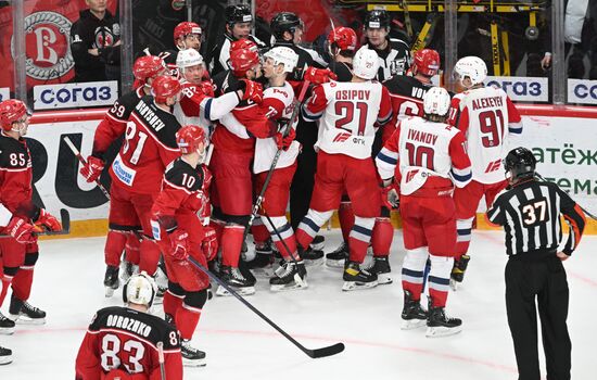 Russia Ice Hockey Kontinental League Vityaz - Lokomotiv