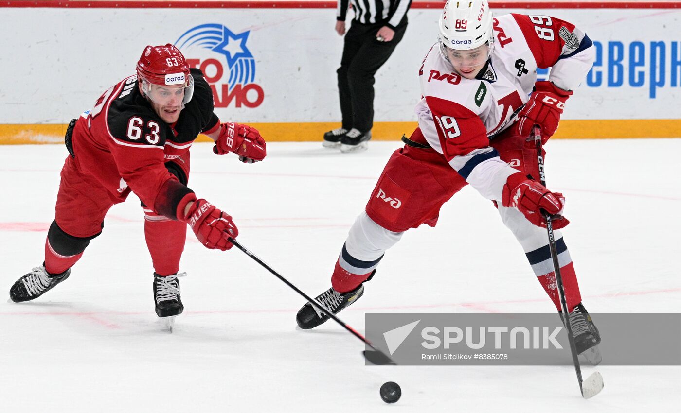 Russia Ice Hockey Kontinental League Vityaz - Lokomotiv