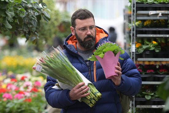 Russia Women’s Day Preparations