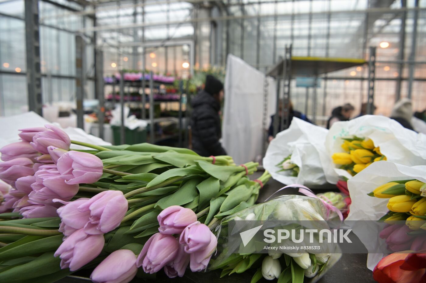 Russia Women’s Day Preparations