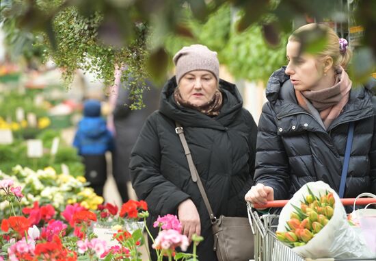 Russia Women’s Day Preparations