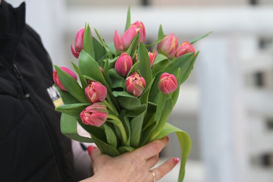 Russia Women’s Day Preparations