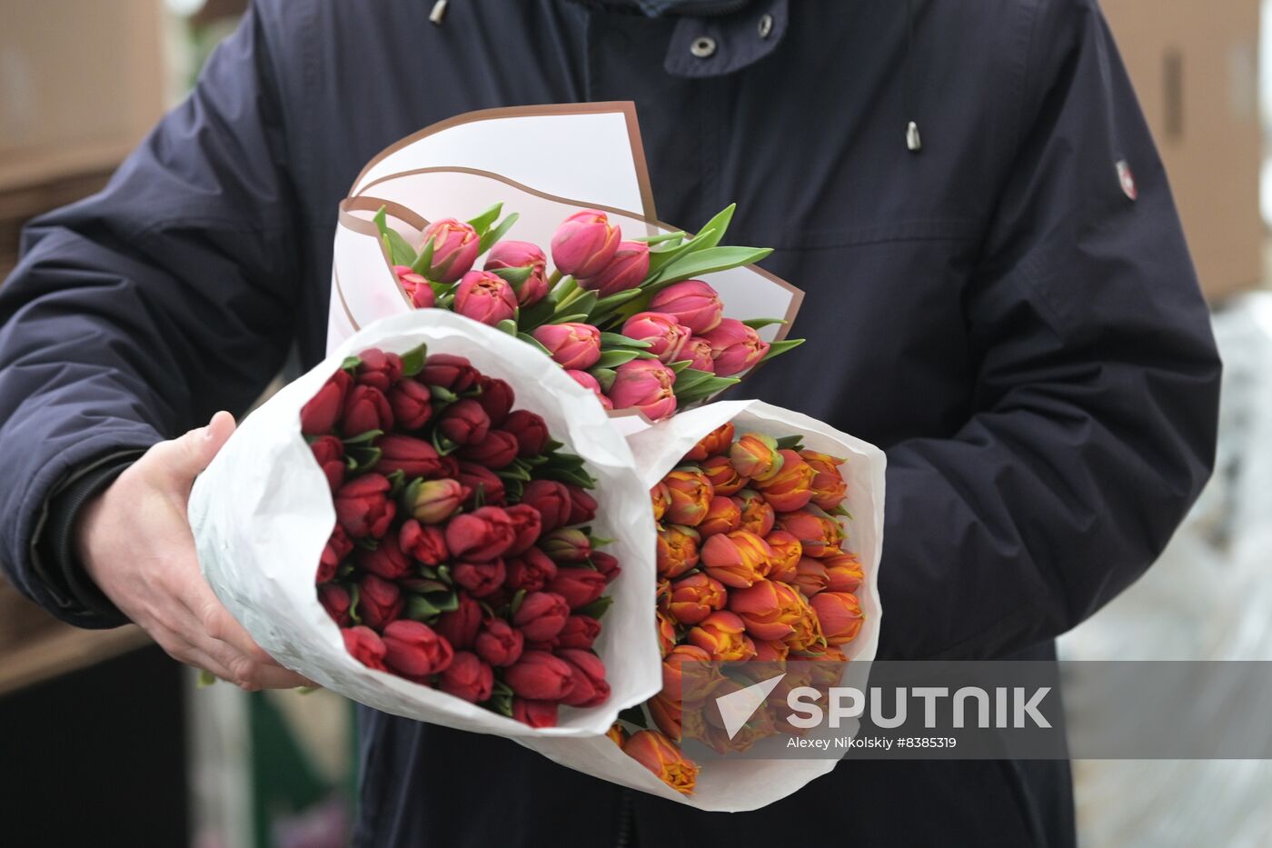 Russia Women’s Day Preparations