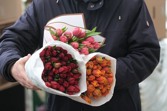 Russia Women’s Day Preparations