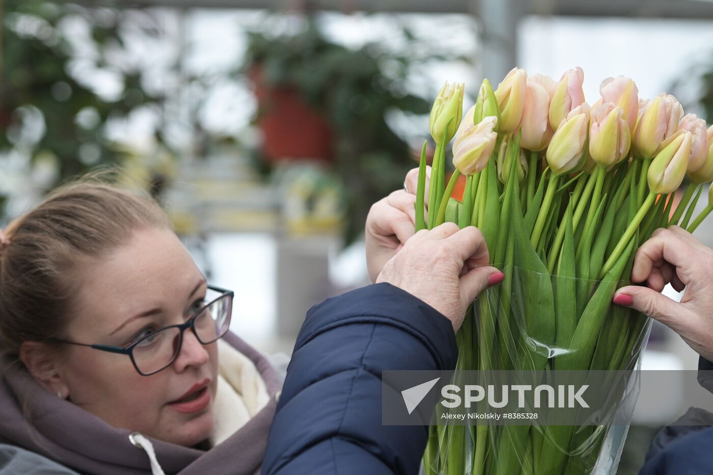 Russia Women’s Day Preparations