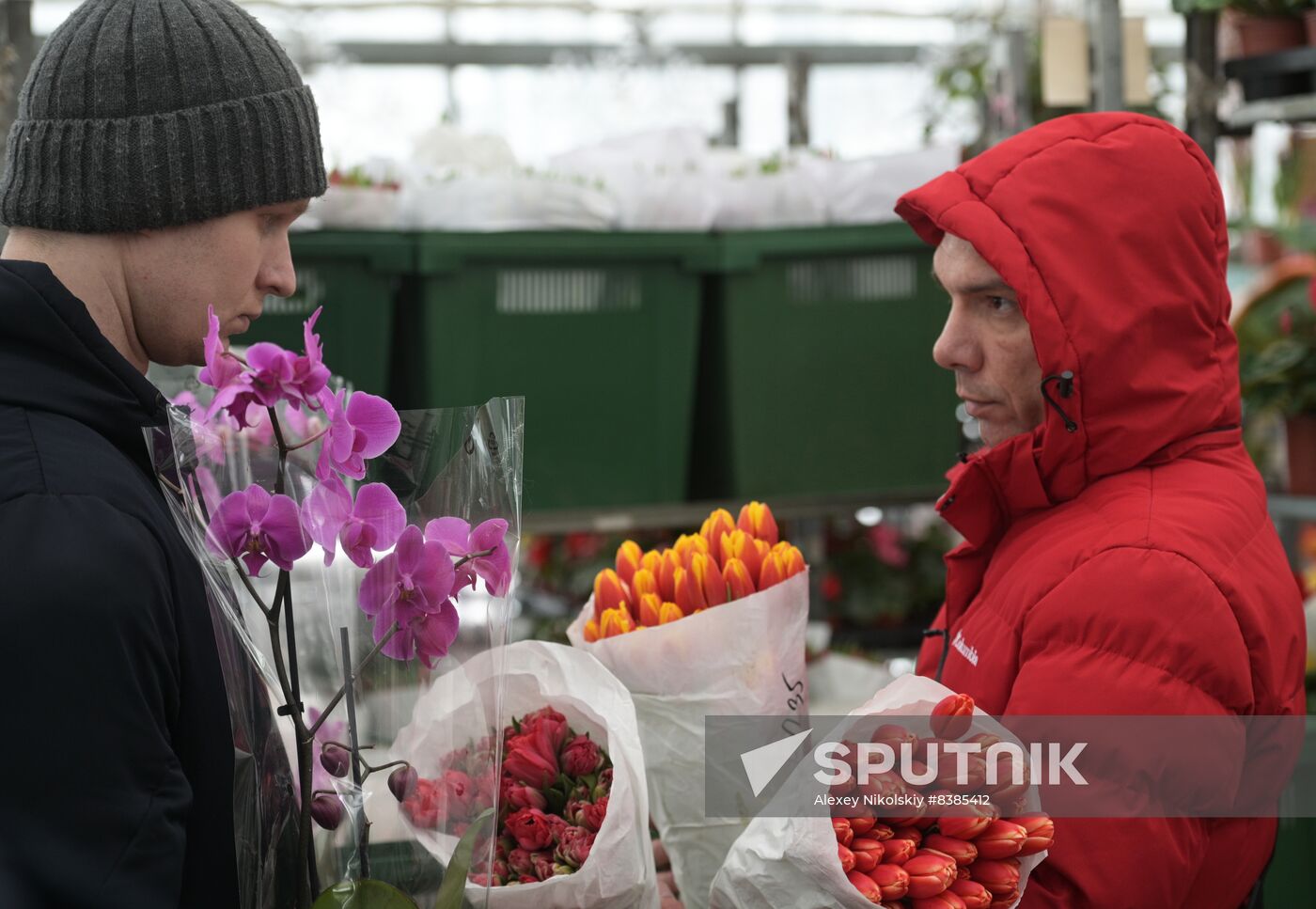 Russia Women’s Day Preparations