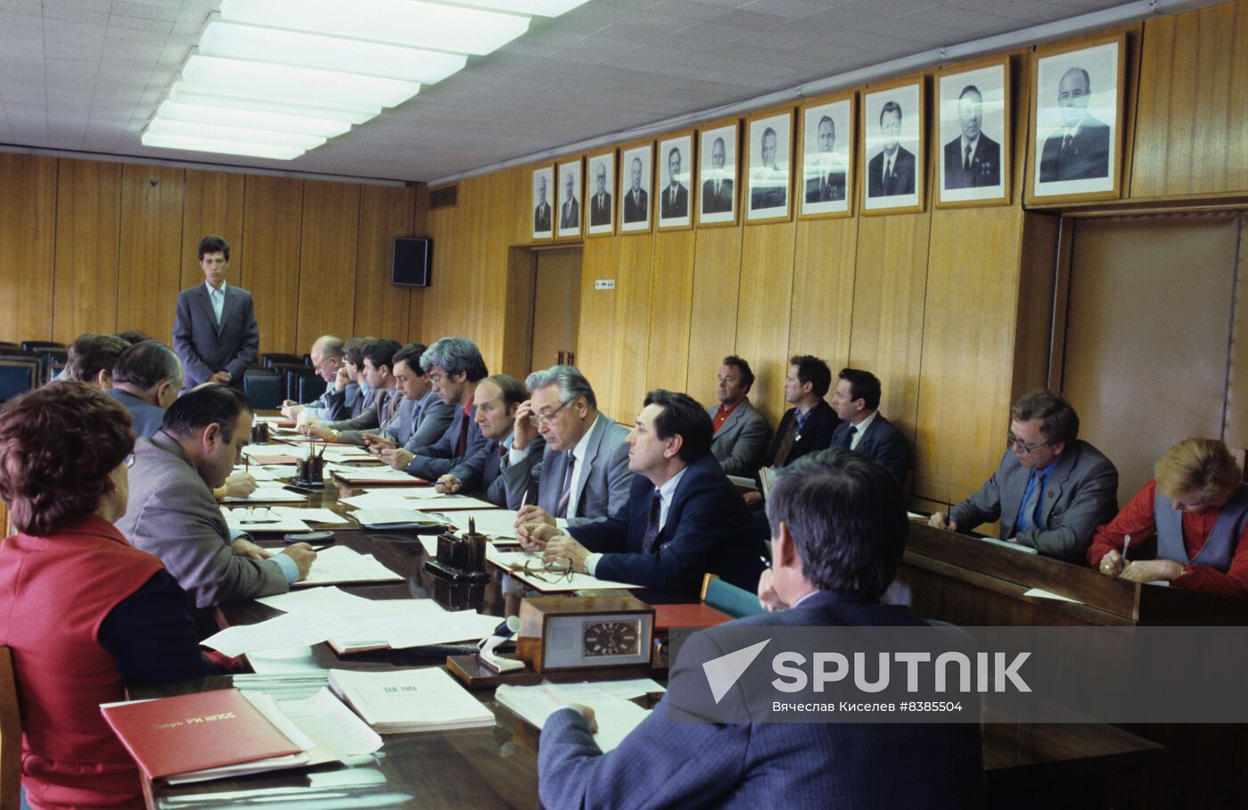 Anatoly Larionov, First Secretary of Zelenograd District Committee of CPSU