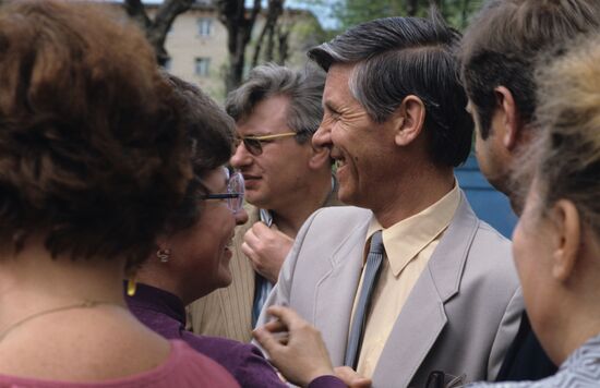 Anatoly Larionov, First Secretary of Zelenograd Region's Committee of CPSU