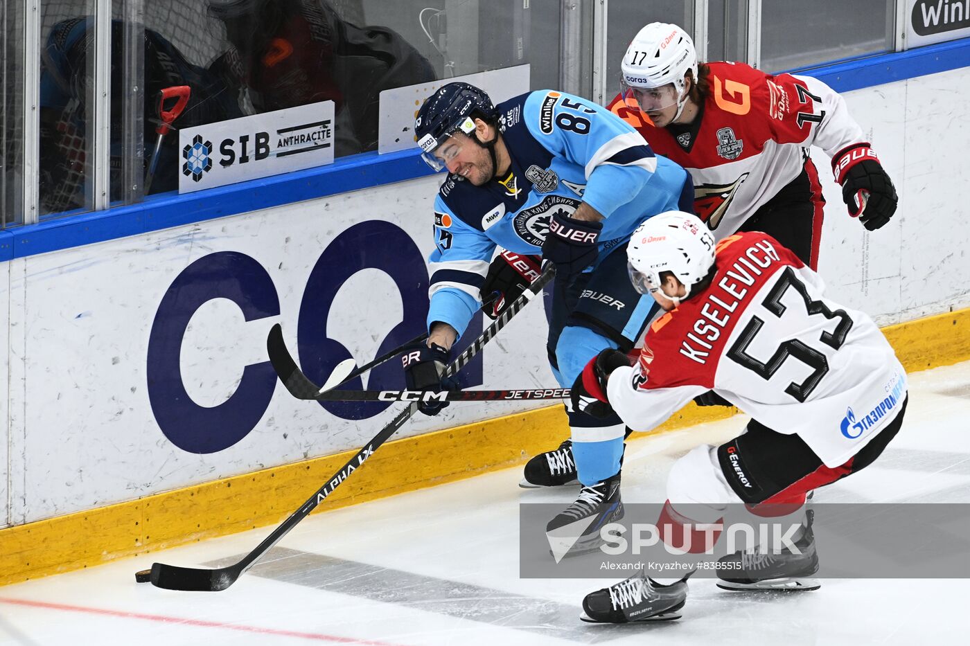 Russia Ice Hockey Kontinental League Sibir - Avangard