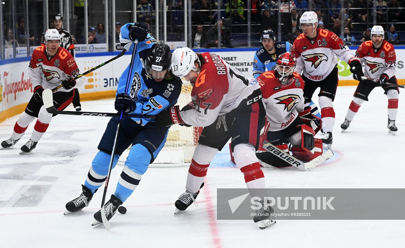 Russia Ice Hockey Kontinental League Sibir - Avangard