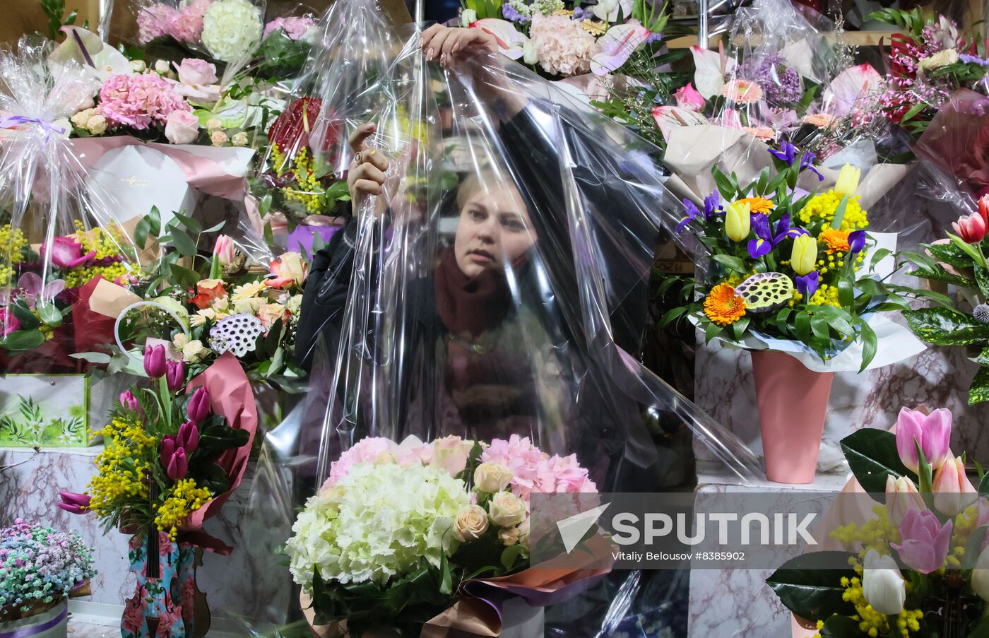 Russia Women’s Day Flower Sales