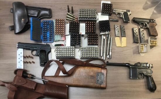 Russia Underground Gunmakers Raid