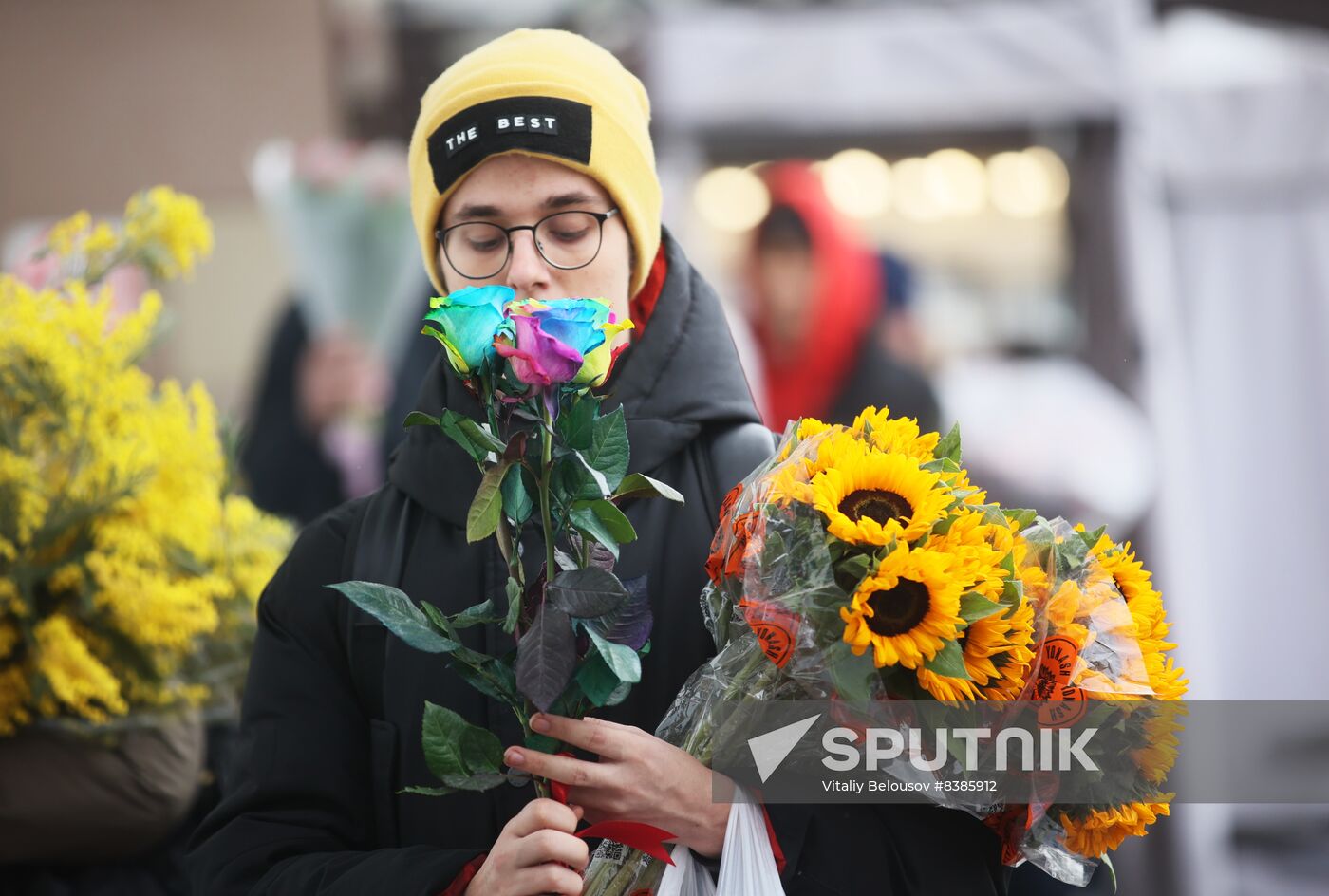 Russia Women’s Day Flower Sales