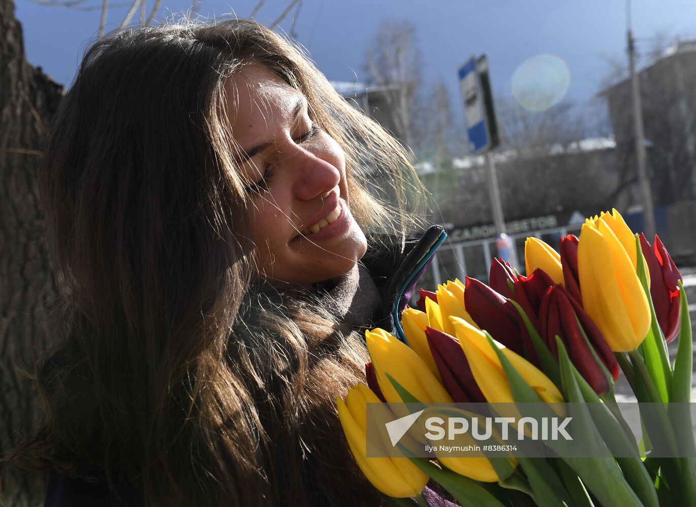 Russia Women’s Day Flower Sales