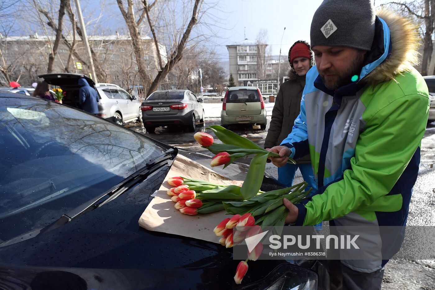 Russia Women’s Day Flower Sales