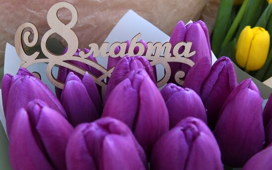 Russia Women’s Day Flower Sales