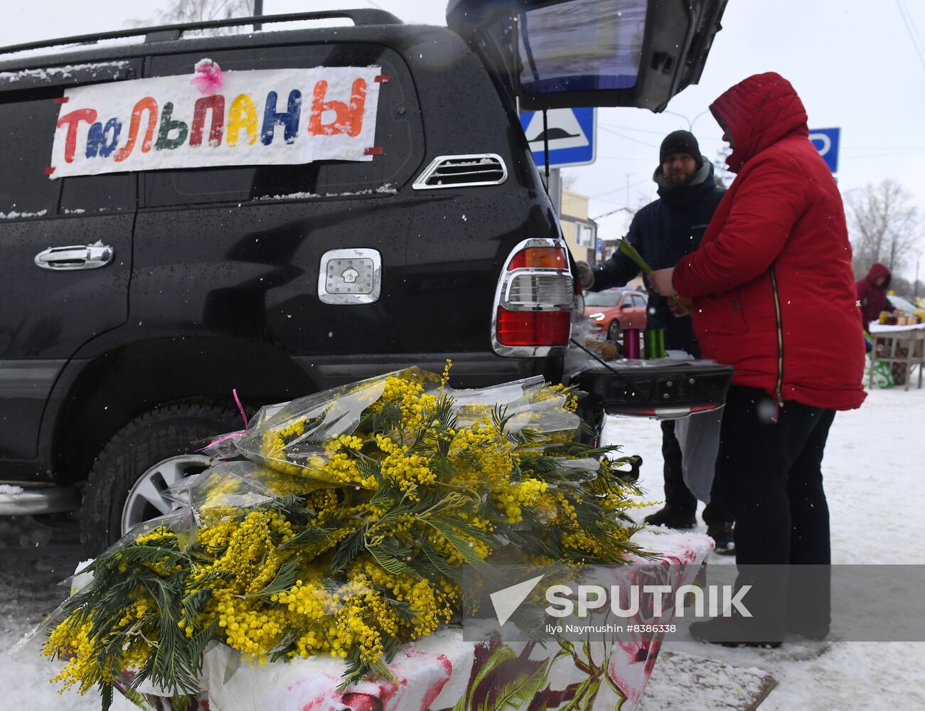 Russia Women’s Day Flower Sales