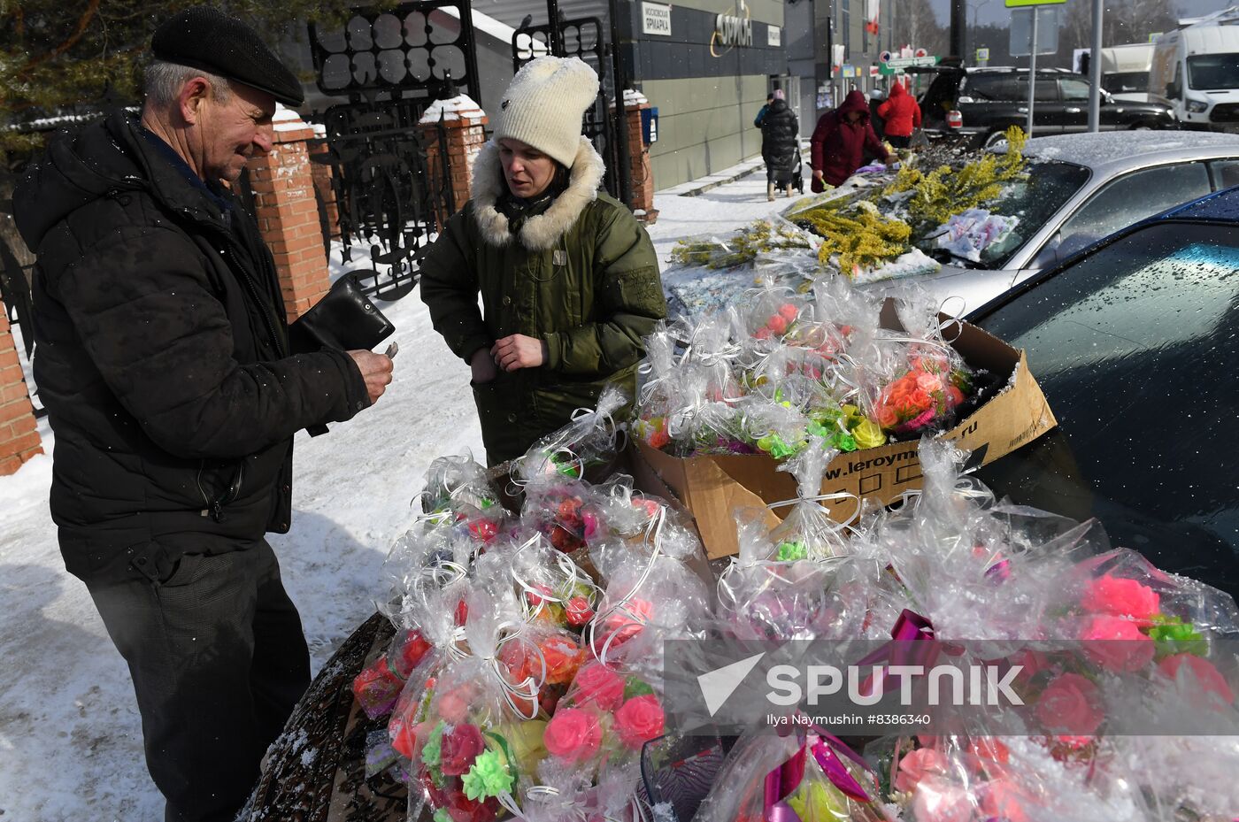 Russia Women’s Day Flower Sales