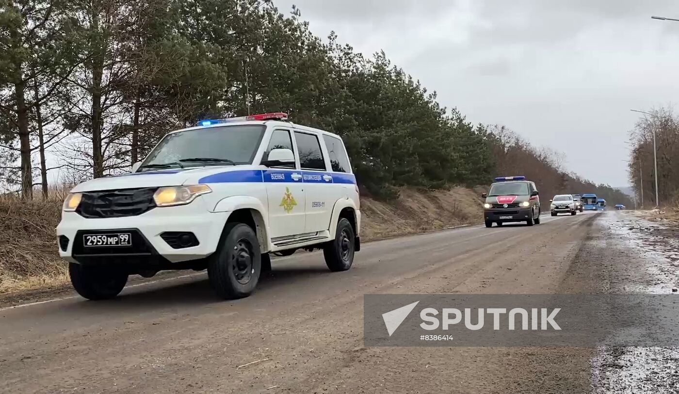 Russia Ukraine Military Operation POW Exchange
