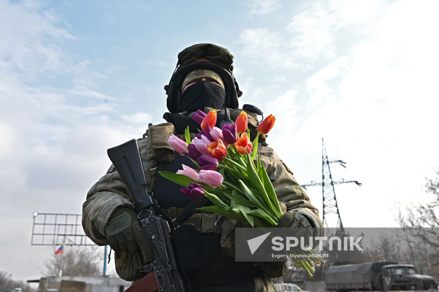 Russia Ukraine Military Operation Russia Women’s Day