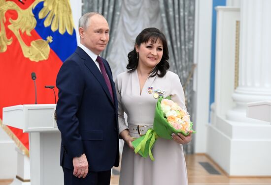 Russia Putin State Awards Presentation