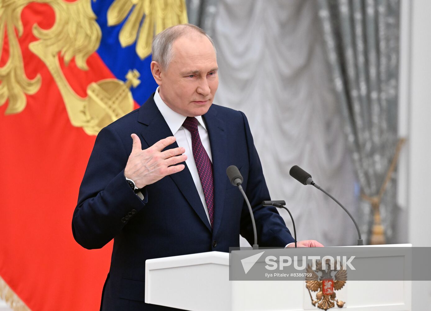 Russia Putin State Awards Presentation