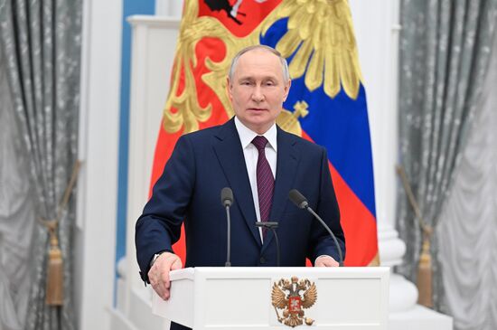 Russia Putin State Awards Presentation