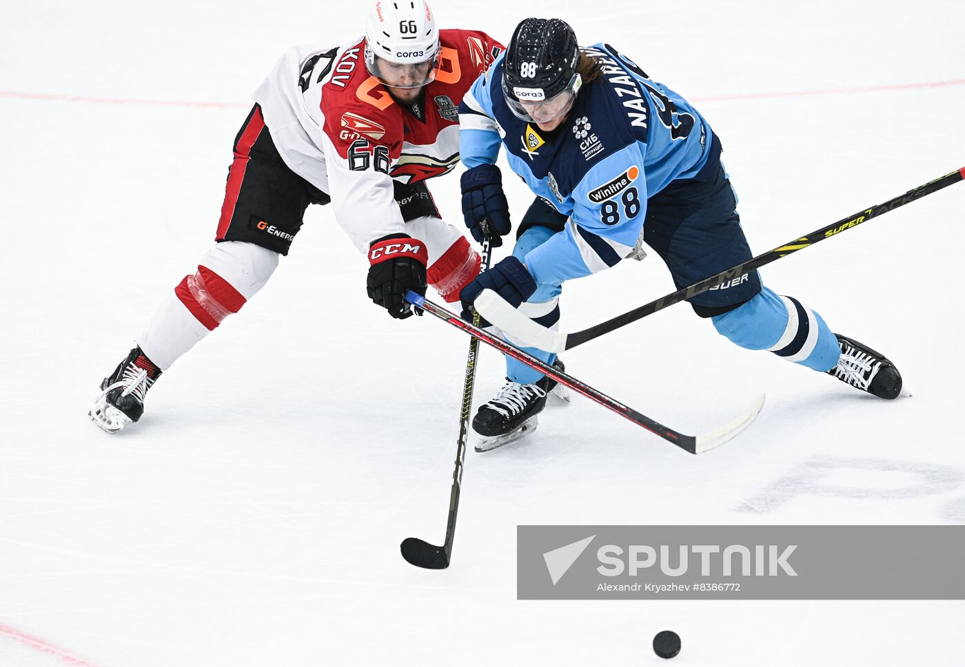 Russia Ice Hockey Kontinental League Sibir - Avangard