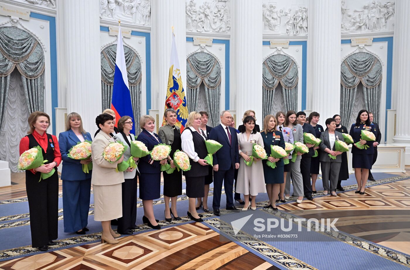 Russia Putin State Awards Presentation